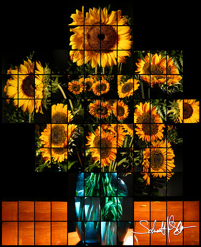 Viktor Schmidt Sunflowers